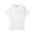 "Sincerely confused" T-Shirt | Text Chest Print | Heavyweight Tee | Corporate Life
