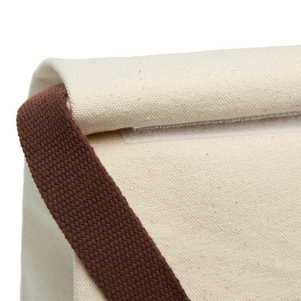 Corporate Lunch Bag — "I digress." Minimalist Lunch Tote with Strap