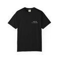 "Laughing in corporate." T-Shirt | Text Chest Print | Heavyweight Tee | Corporate Life